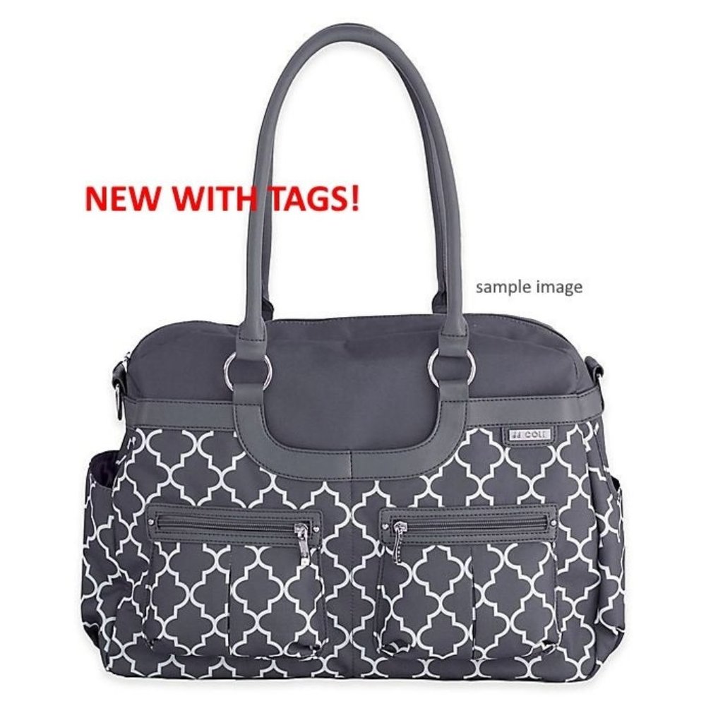 JJ Cole Satchel Diaper Bag NEW